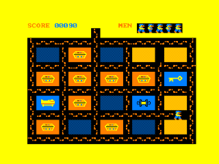 Oh Mummy screenshot 3 for Amstrad CPC